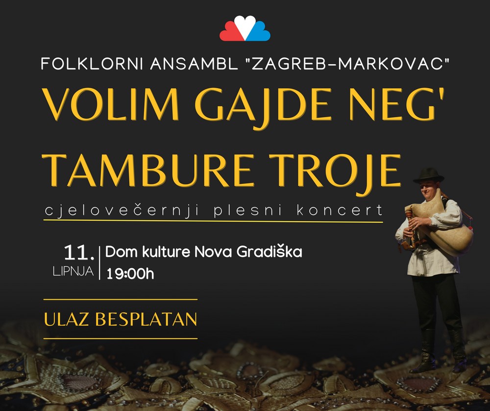 Plesni koncert Folklornog ansambla “Zagreb-Markovac”