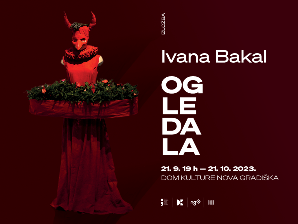 Najavljujemo izložbu naziva Ogledala, vizualne umjetnice i kostimografkinje Ivane Bakal.