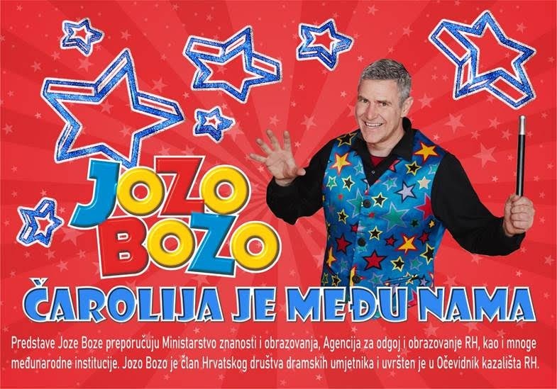 MAĐIONIČARSKA PREDSTAVA ZA DJECU – JOZO BOZO – ČAROLIJA JE MEĐU NAMA