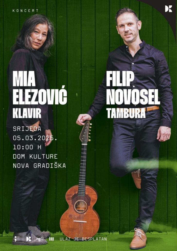 KONCERT – MIA ELEZOVIĆ & FILIP NOVOSEL