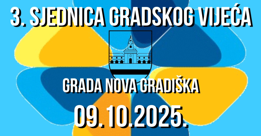 3. SJEDNICA GRADSKOG VIJEĆA
